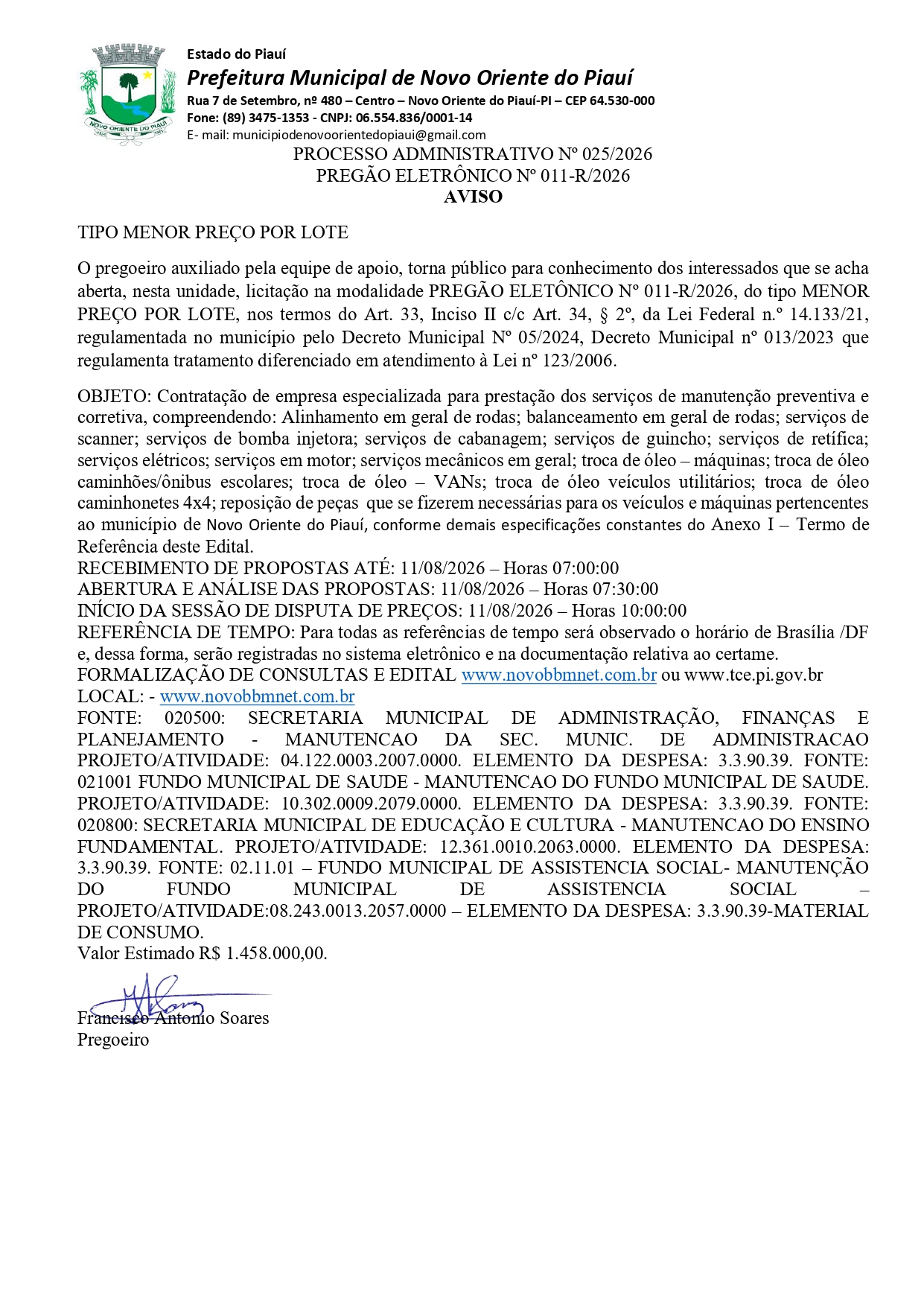 licitaçao